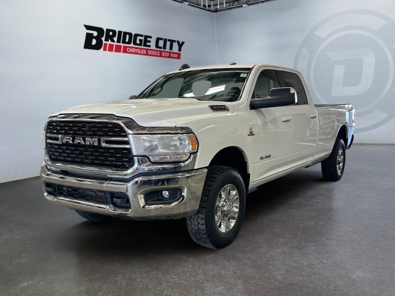 Used 2022 RAM 3500 Big Horn 6.7L Diesel - 8 Ft Box - 6 Passenger - 8.4 Screen - 18 Wheels - Power Driver Seat - Cargo Box Lights for sale in Lethbridge, AB