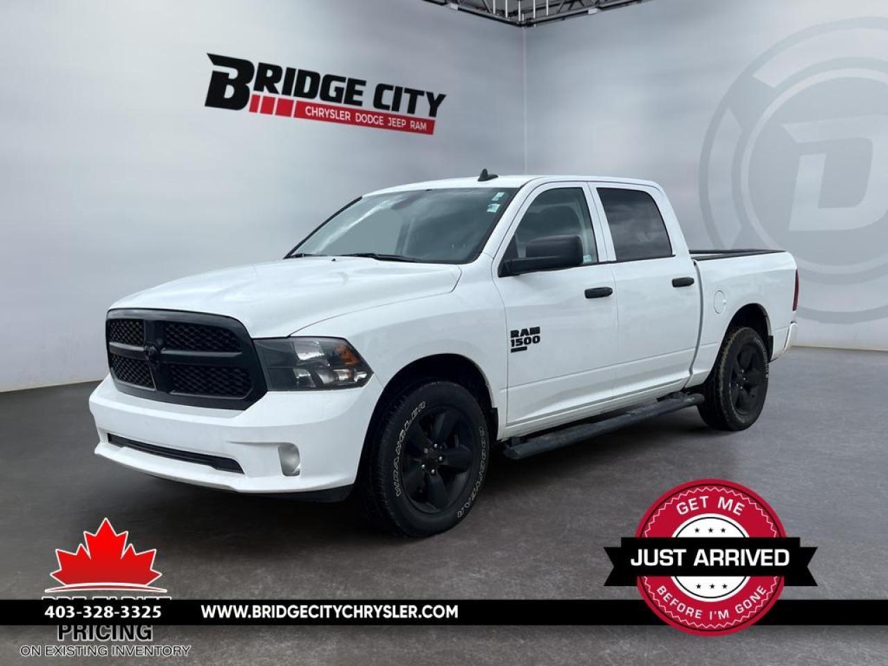 Used 2022 RAM 1500 Classic Tradesman 3.6L V6 - Night Edition - Bucket Seats - Heated Seats & Steering Wheel - Remote Start - 8.4 Screen - 20 Wheels for sale in Lethbridge, AB