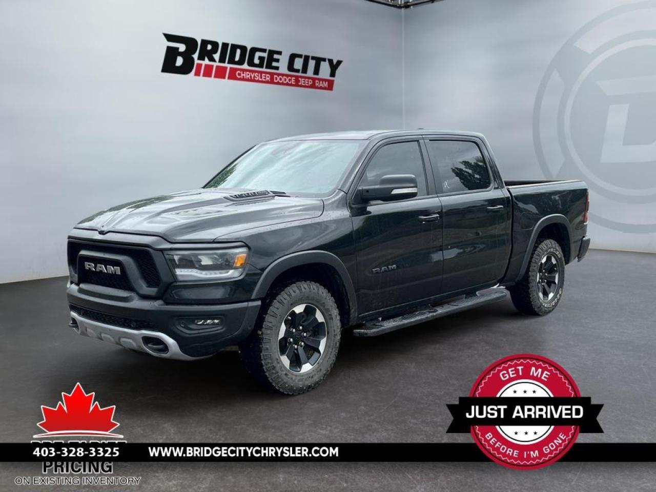 Used 2022 RAM 1500 GT Pkg - Leather - 12 Screen - Alpine Sound - Remote Start - Side Steps - Rebel A/T Wheels for sale in Lethbridge, AB