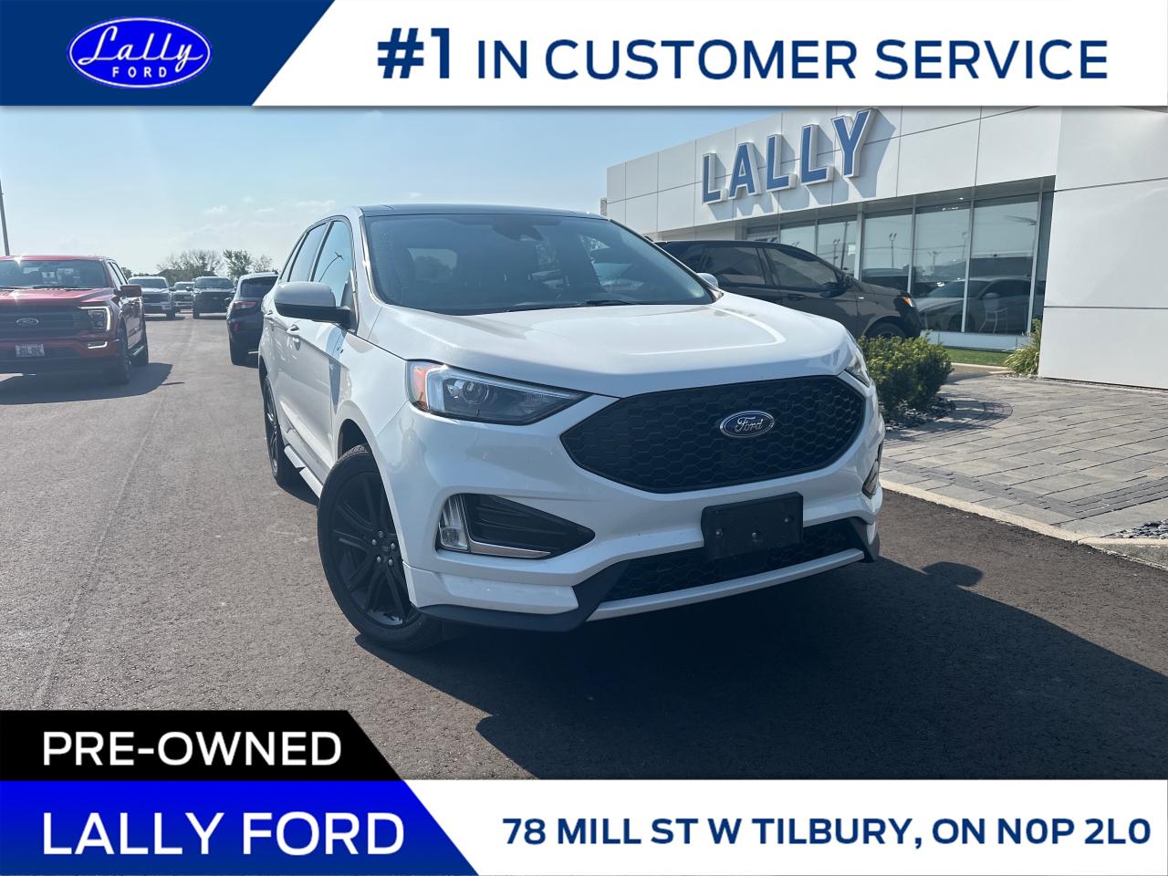 Used 2022 Ford Edge ST Line Moonroof, Nav, AWD!! for sale in Tilbury, ON