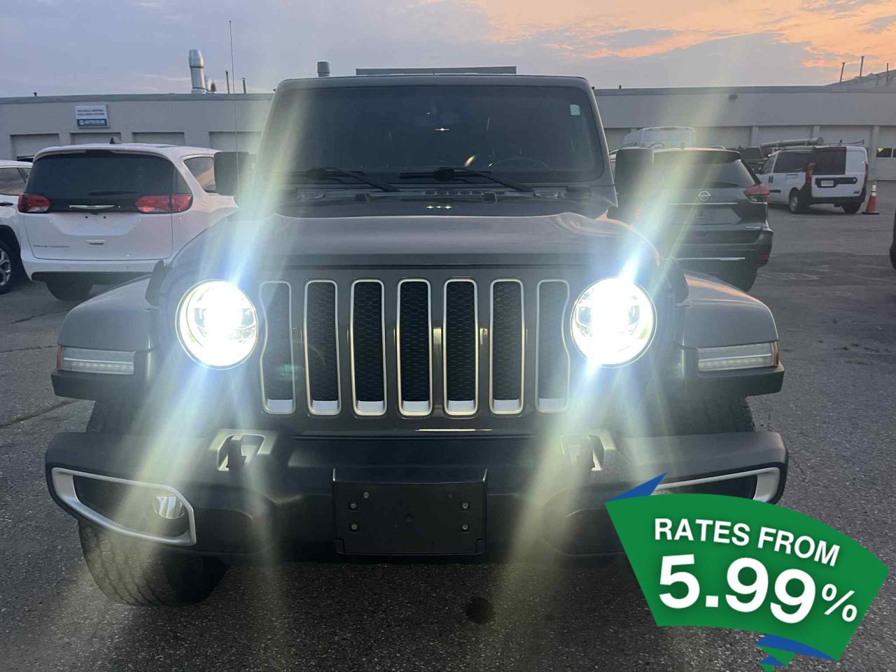 Used 2020 Jeep Wrangler Unlimited Sahara No Accidents! | Leather | Nav & Sound for sale in Kitchener, ON