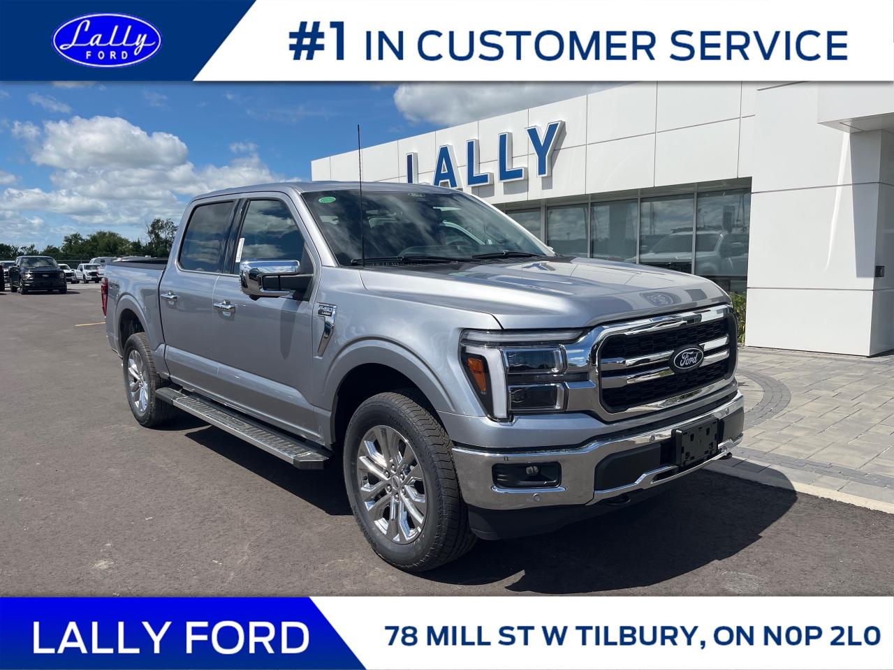 New 2025 Ford F-150 Lariat for sale in Tilbury, ON