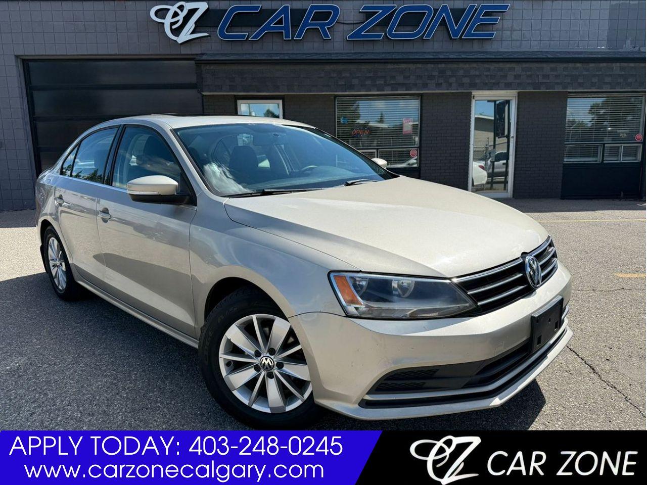 Used 2015 Volkswagen Jetta Trendline | Clean Carfax, Low KMs, Fully Serviced! for sale in Calgary, AB