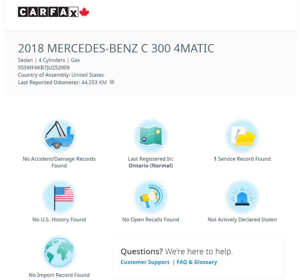 2018 Mercedes-Benz C-Class C300 4MATIC AMG+New Brakes+Roof+GPS+CLEAN CARFAX Photo6