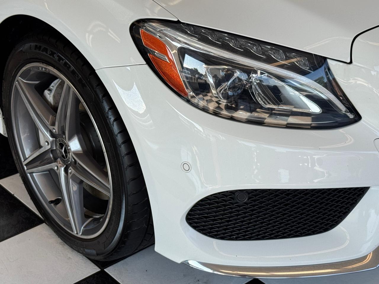 2018 Mercedes-Benz C-Class C300 4MATIC AMG+New Brakes+Roof+GPS+CLEAN CARFAX Photo89