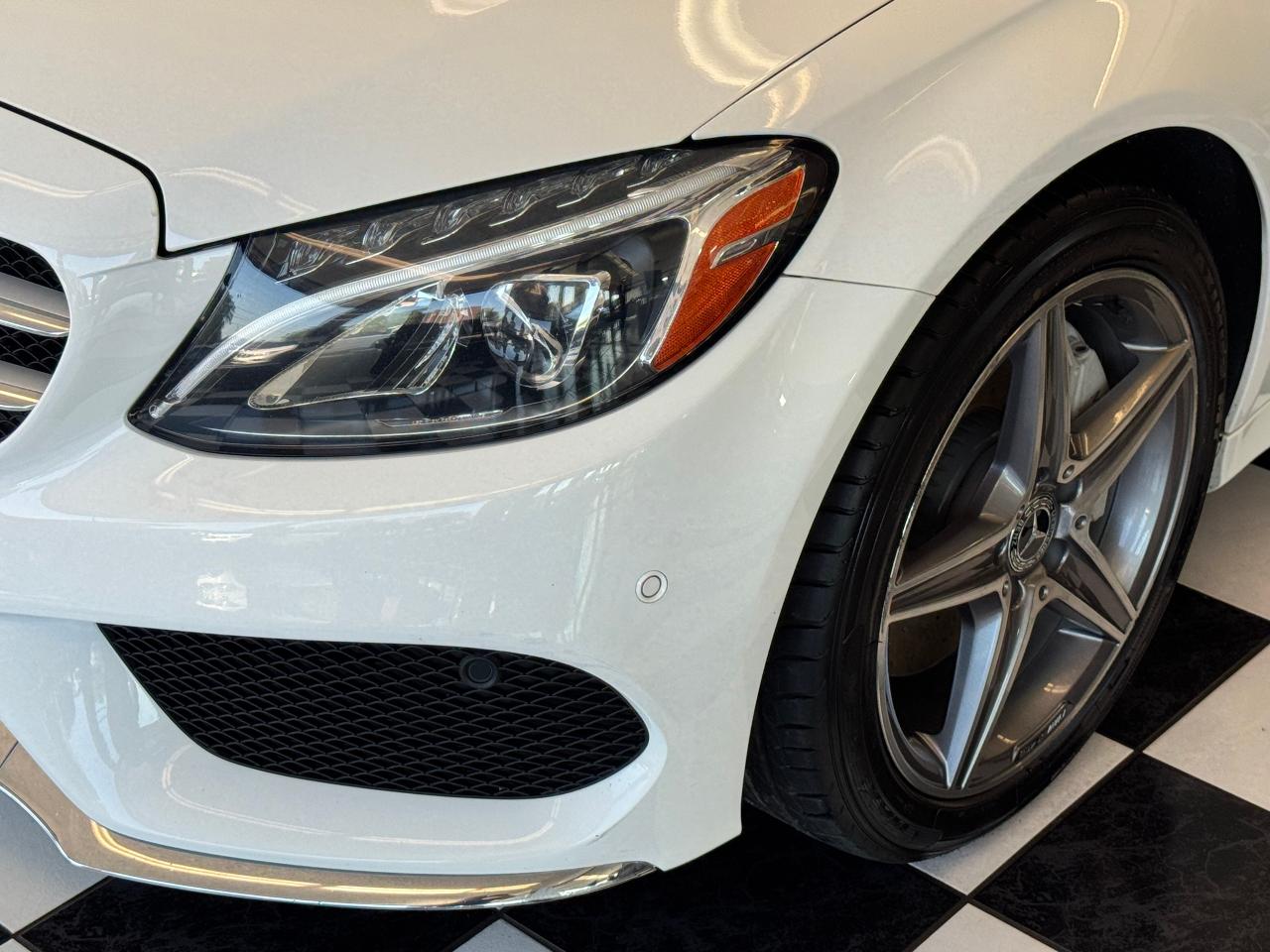 2018 Mercedes-Benz C-Class C300 4MATIC AMG+New Brakes+Roof+GPS+CLEAN CARFAX Photo90