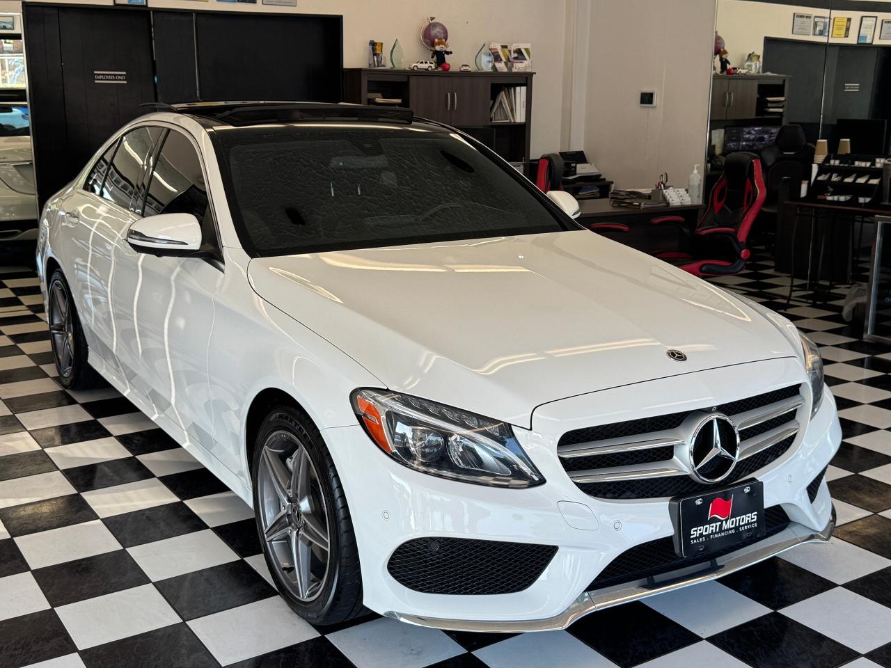 2018 Mercedes-Benz C-Class C300 4MATIC AMG+New Brakes+Roof+GPS+CLEAN CARFAX Photo64