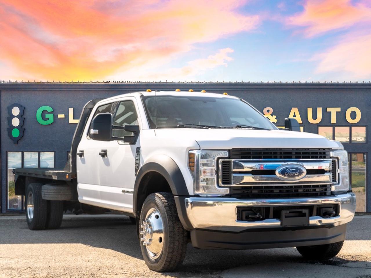 Used 2019 Ford SUPER DUTY F-550 DRW XLT F-550 FLATDECK DIESEL for sale in Saskatoon, SK