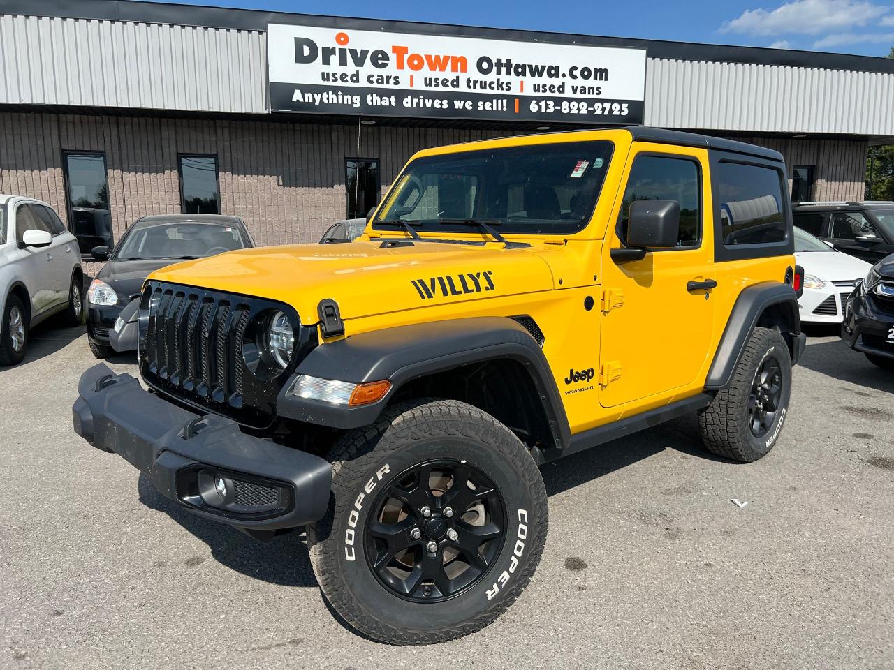 Used 2020 Jeep Wrangler Willys 4x4 for sale in Ottawa, ON
