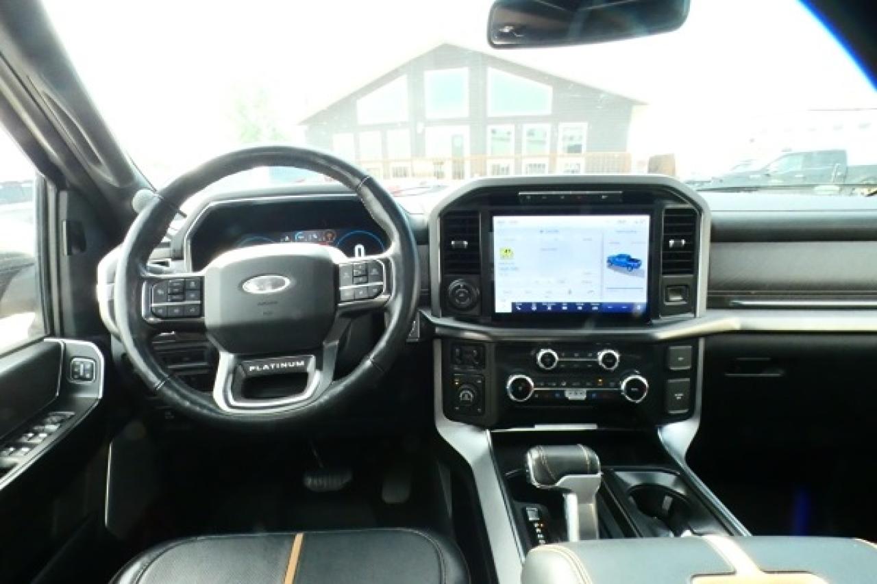 2022 Ford F-150 Platinum Hybrid w/H&C L, Pano S/R, NAV, BUC, PRB - Photo #11