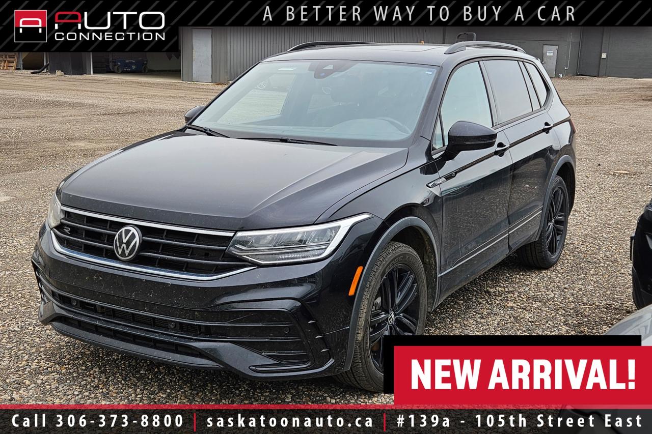 Used 2022 Volkswagen Tiguan Comfortline R-Line Black Edition - AWD - ACCIDENT FREE for sale in Saskatoon, SK