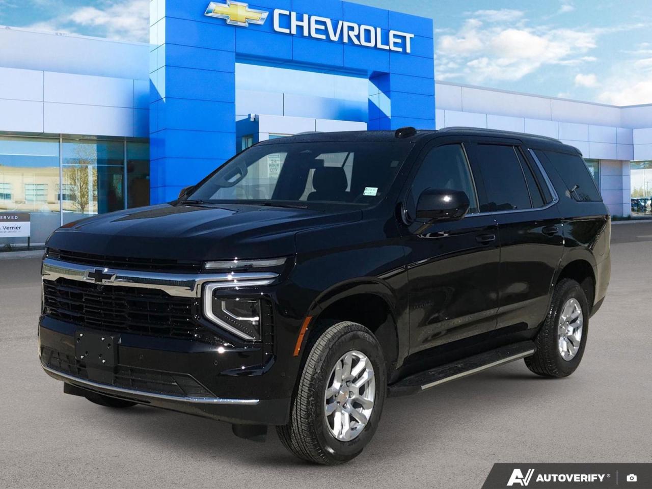 Price includes Added Accessories Plus Engine Block Heater | Max Trailering Package | LPO - Dark Essentials Package | 3 Years Sirius XM | LPO - Dark Chrome Exhaust Tip
Experience the future of SUVs with the 2025 Chevrolet Tahoe LS! This brand-new, cutting-edge vehicle combines power, technology, and comfort for the ultimate driving experience.

Key Features:
- 5.3L 8 cyl. engine with 4WD capability
- Adaptive cruise control for effortless highway driving
- HD Surround Vision and Enhanced Automatic Parking Assist
- Remote Start and Keyless push-button start
- 8-way power driver seat with 2-way power lumbar support
- IntelliBeam automatic high beam control
- Lane Keep Assist with Lane Departure Warning

Ready to experience the next level of SUV performance? Reserve your 2025 Chevrolet Tahoe LS today! Visit Birchwood Chevrolet Buick GMC or contact us online to schedule a test drive and discover why the Tahoe is setting new standards in the automotive world.
See three brands under one roof at Birchwood Chevrolet Buick GMC  the only place in Winnipeg where you can compare GMC, Chevrolet, and Buick all in one visit. Save yourself some time, see a great selection, and learn everything you need to know. 

Your Experience is Everything at Birchwood Chevrolet Buick GMC. 

Click, call (204) 837-5811, or visit Birchwood Chevrolet Buick GMC at the Birchwood Auto Park, 3965 Portage Avenue West at the Perimeter.

Dealer Permit #4240.
Dealer permit #4240