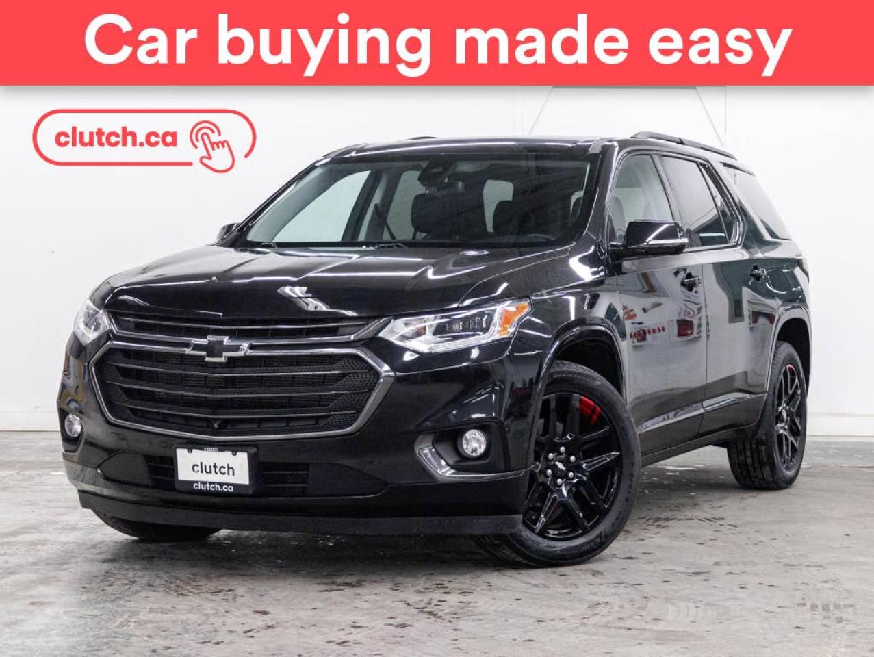 Used 2020 Chevrolet Traverse Premier AWD w/ Apple CarPlay & Android Auto, Front Heated Seats, Sunroof for sale in Toronto, ON