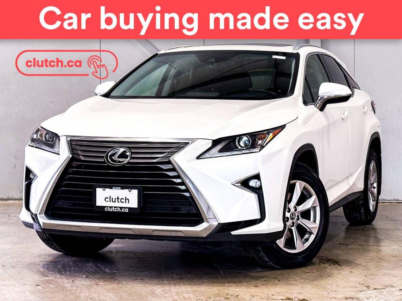 Used 2018 Lexus RX 350 AWD w/ Nav, Heated Front Seats, Rearview Cam for sale in Toronto, ON