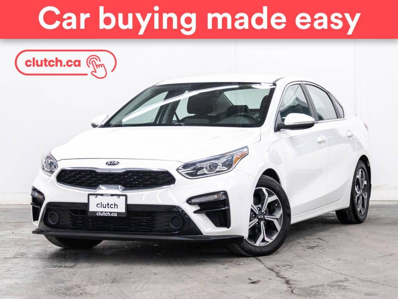 Used 2019 Kia Forte EX w/Apple CarPlay & Android Auto, Heated Front Seats, Backup Cam for sale in Toronto, ON