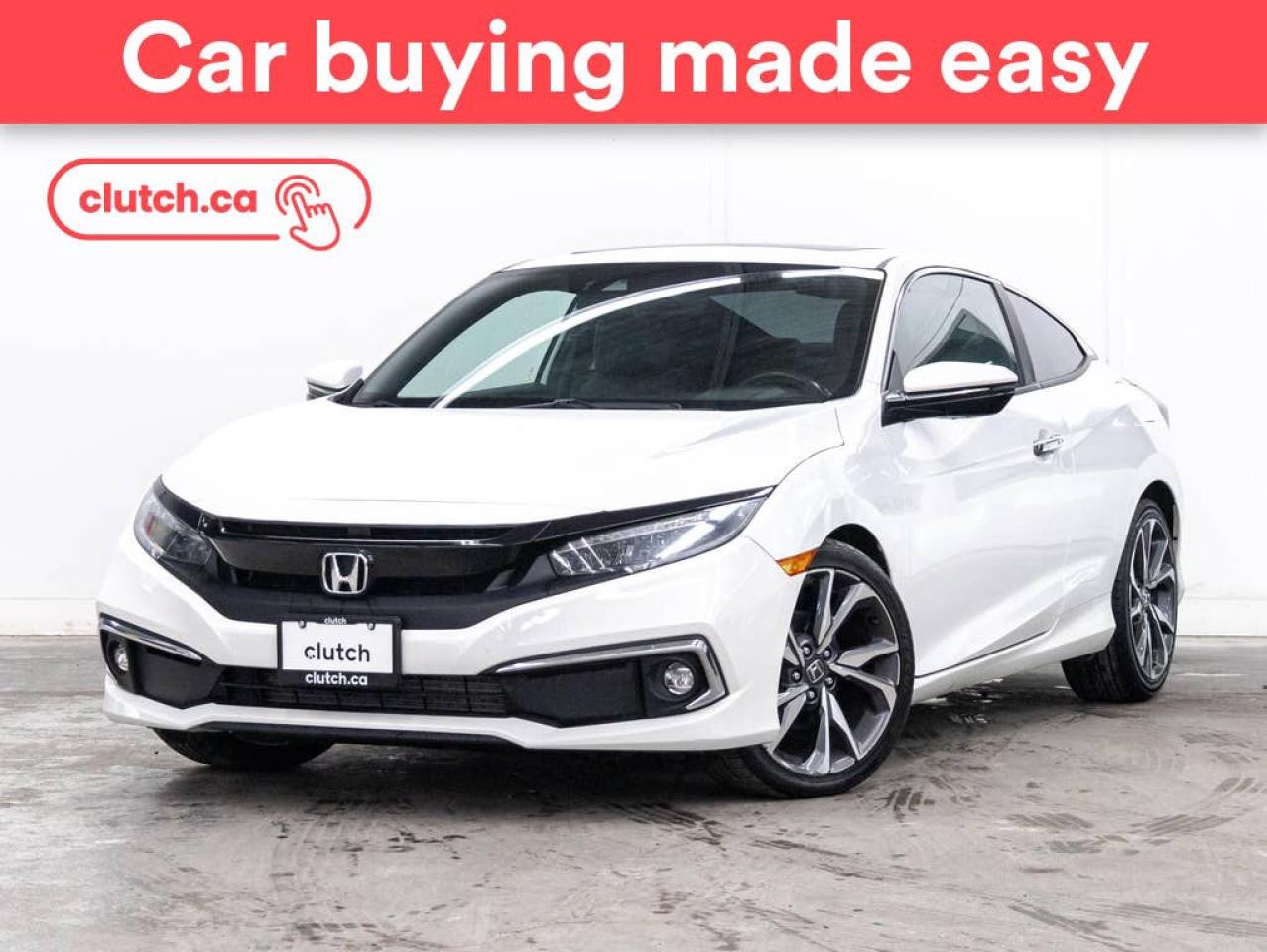 Used 2019 Honda Civic Touring w/ Apple CarPlay & Android Auto, Power Moonroof, Heated Front Seats for sale in Toronto, ON