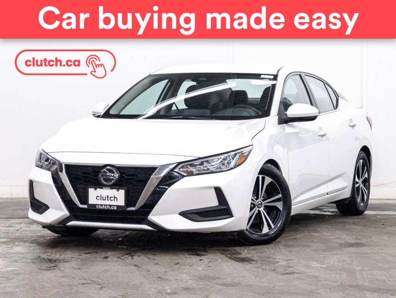 Used 2020 Nissan Sentra SV w/ Apple CarPlay & Android Auto, Heated Front Seats, Rearview Cam for sale in Toronto, ON