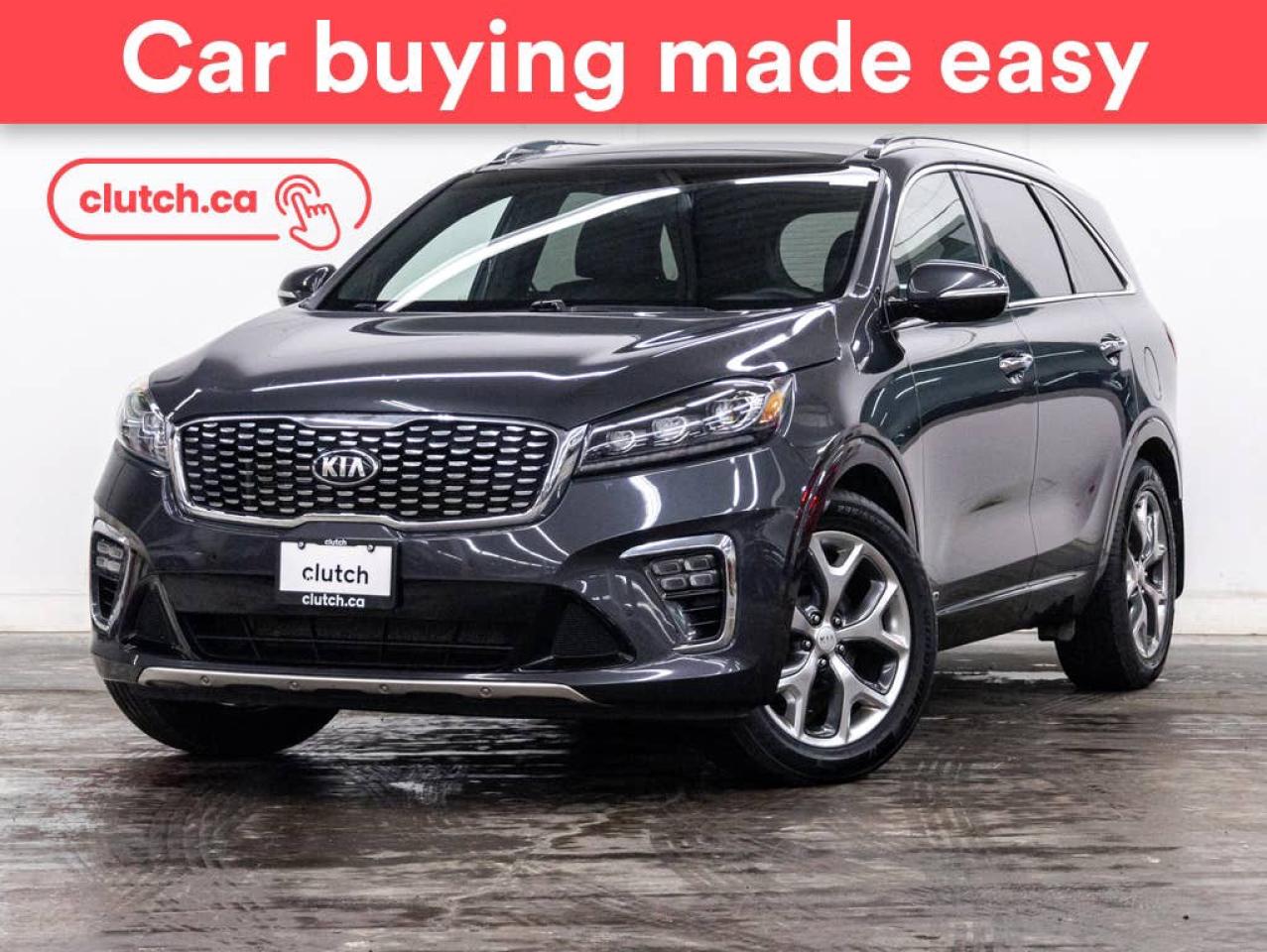 Used 2019 Kia Sorento SX AWD w/Apple CarPlay & Android Auto, Heated Front Seats, Backup Cam for sale in Toronto, ON