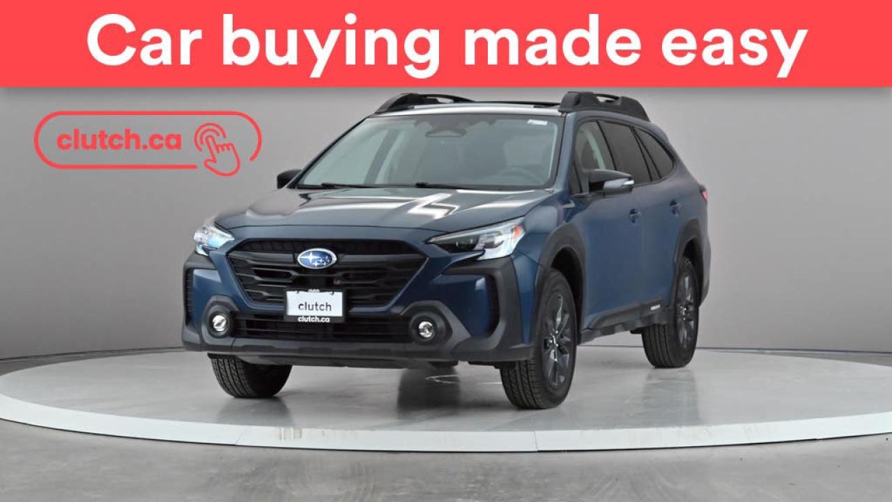 Used 2024 Subaru Outback Onyx AWD w/ Apple CarPlay, Heated Front Seats, Rearview Cam for sale in Toronto, ON