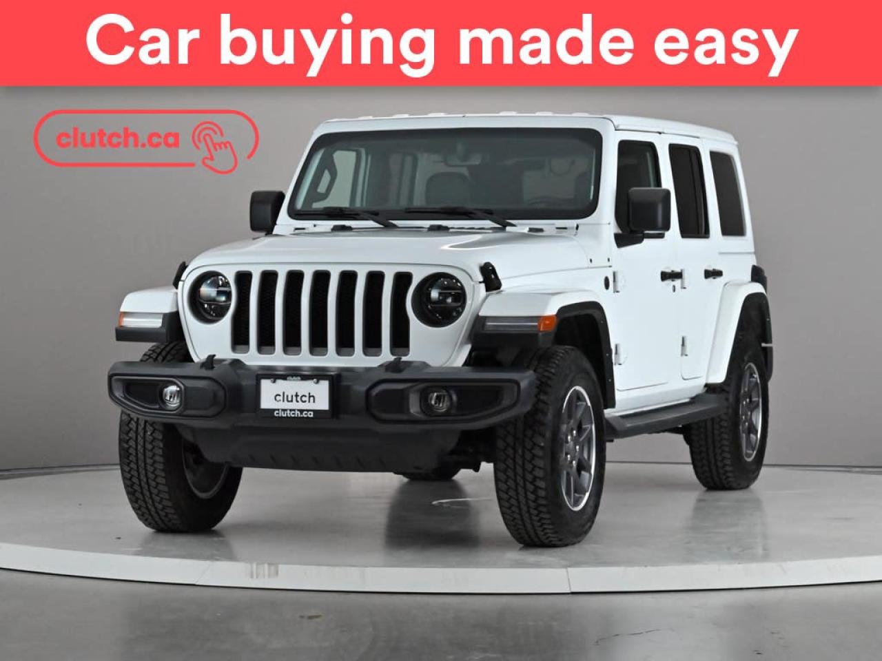 Used 2021 Jeep Wrangler Unlimited Sahara 4X4 w/ Apple CarPlay, Heated Front Seats, Rearview Cam for sale in Toronto, ON