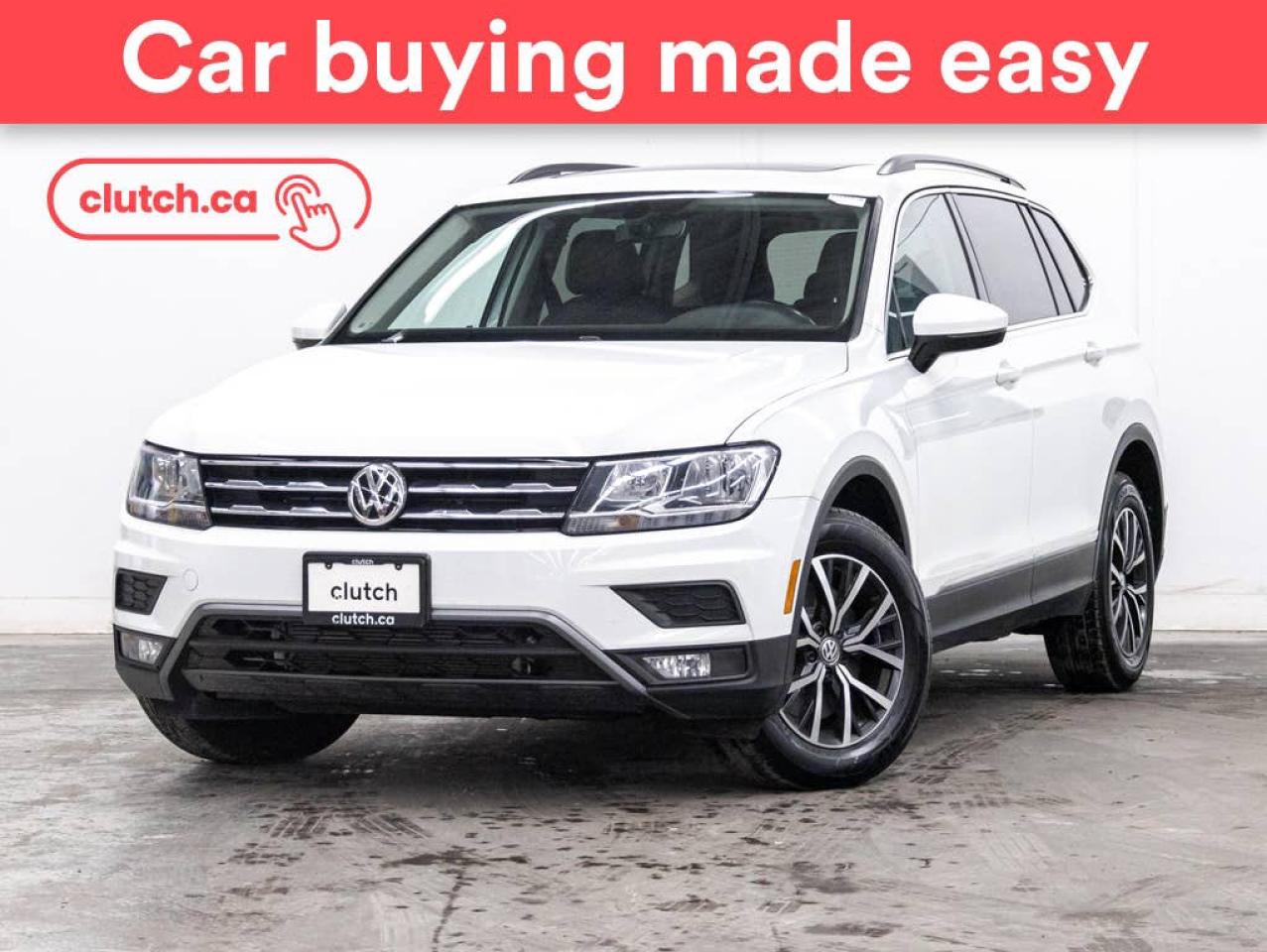 Used 2019 Volkswagen Tiguan Comfortline AWD w/ Apple CarPlay & Android Auto, Panoramic Moonroof, Heated Front Seats for sale in Toronto, ON
