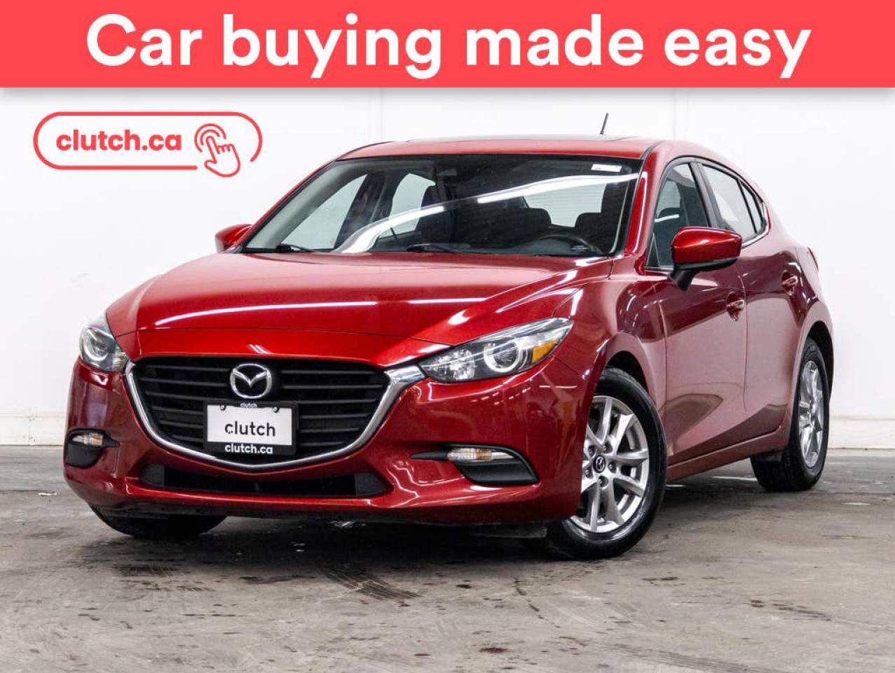 Used 2017 Mazda MAZDA3 GS w/ Power Moonroof. Heated Steering Wheel, Rearview Cam for sale in Toronto, ON