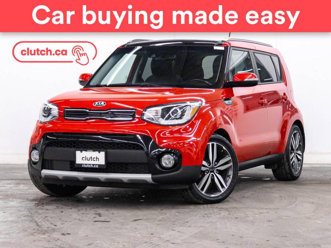 Used 2019 Kia Soul EX Tech w/ Apple CarPlay & Android Auto, Panoramic Moonroof, Nav for sale in Toronto, ON
