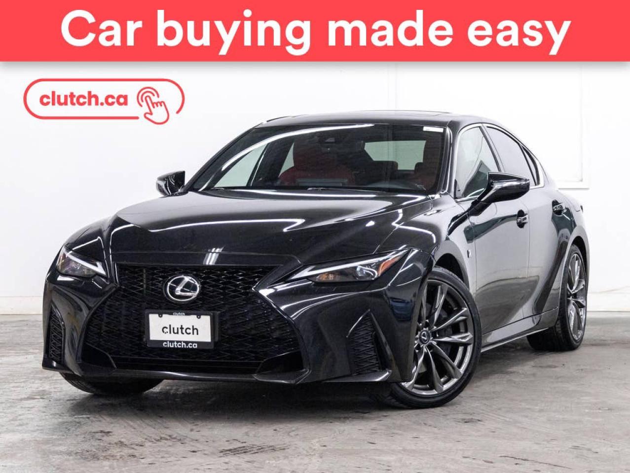 Used 2021 Lexus IS 300 AWD w/ Apple CarPlay & Android Auto, Power Moonroof, Nav for sale in Toronto, ON