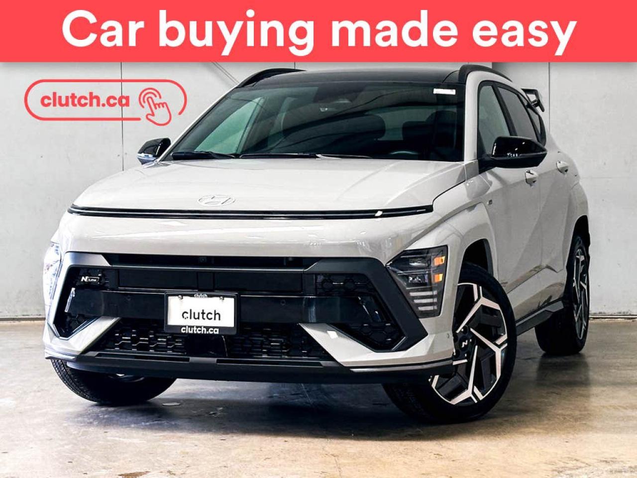 Used 2024 Hyundai KONA N Line AWD w/ Ultimate Pkg. w/ Apple CarPlay, Heated Front Seats, Rearview Cam for sale in Toronto, ON