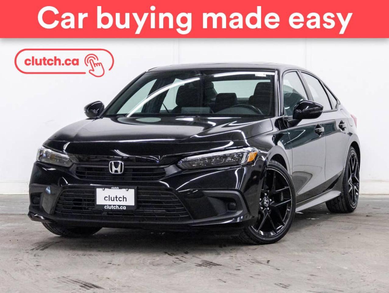 Used 2022 Honda Civic Sport w/Apple Carplay & Android Auto, Heated Front Seats, Backup Cam for sale in Toronto, ON