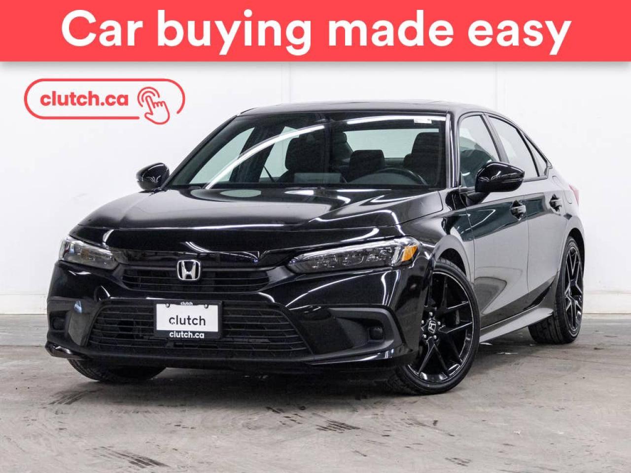 Used 2022 Honda Civic Sport w/Apple Carplay & Android Auto, Heated Front Seats, Backup Cam for sale in Toronto, ON