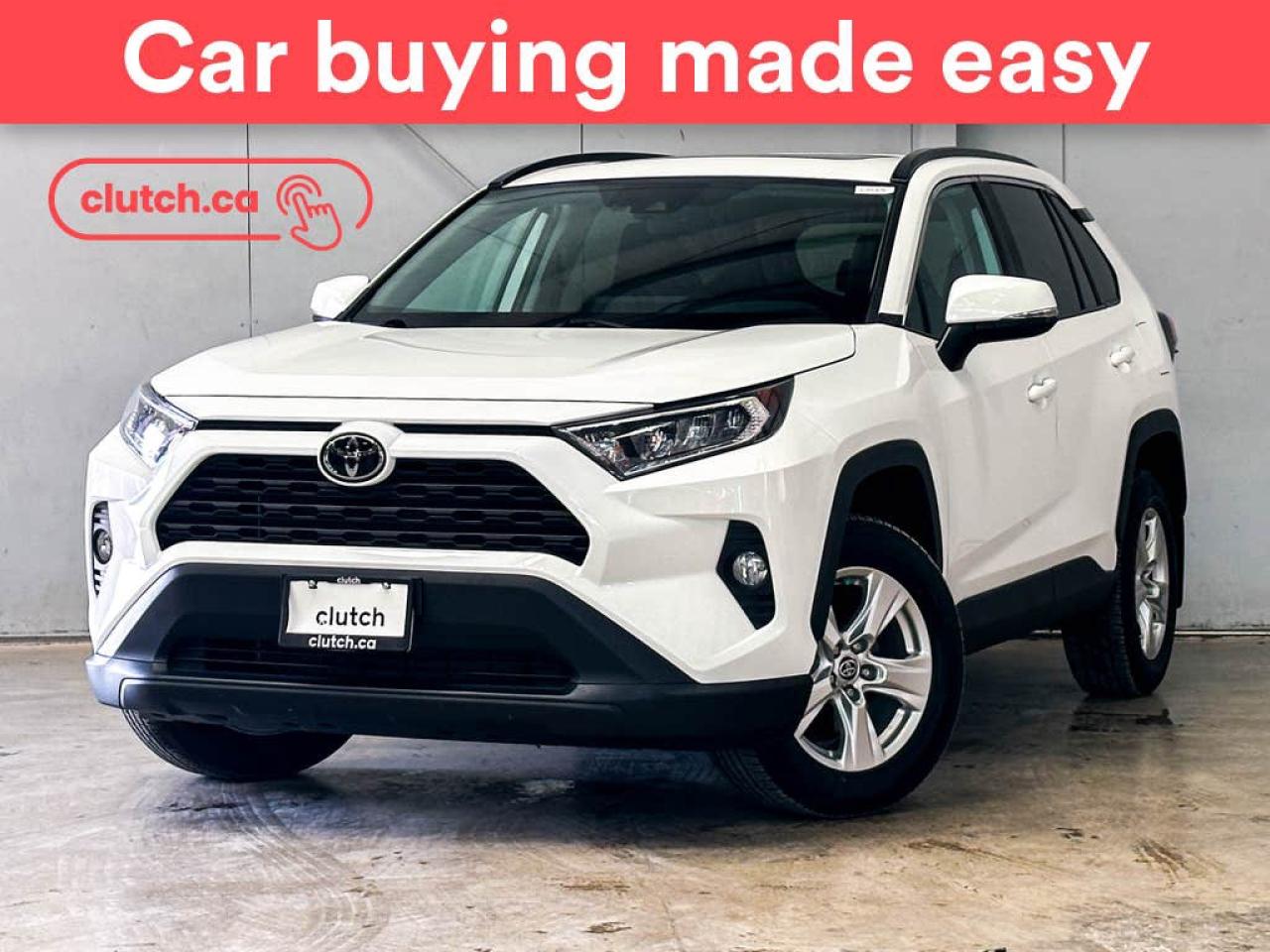 Used 2021 Toyota RAV4 XLE AWD w/ Apple CarPlay, Heated Front Seats, Rearview Cam for sale in Toronto, ON