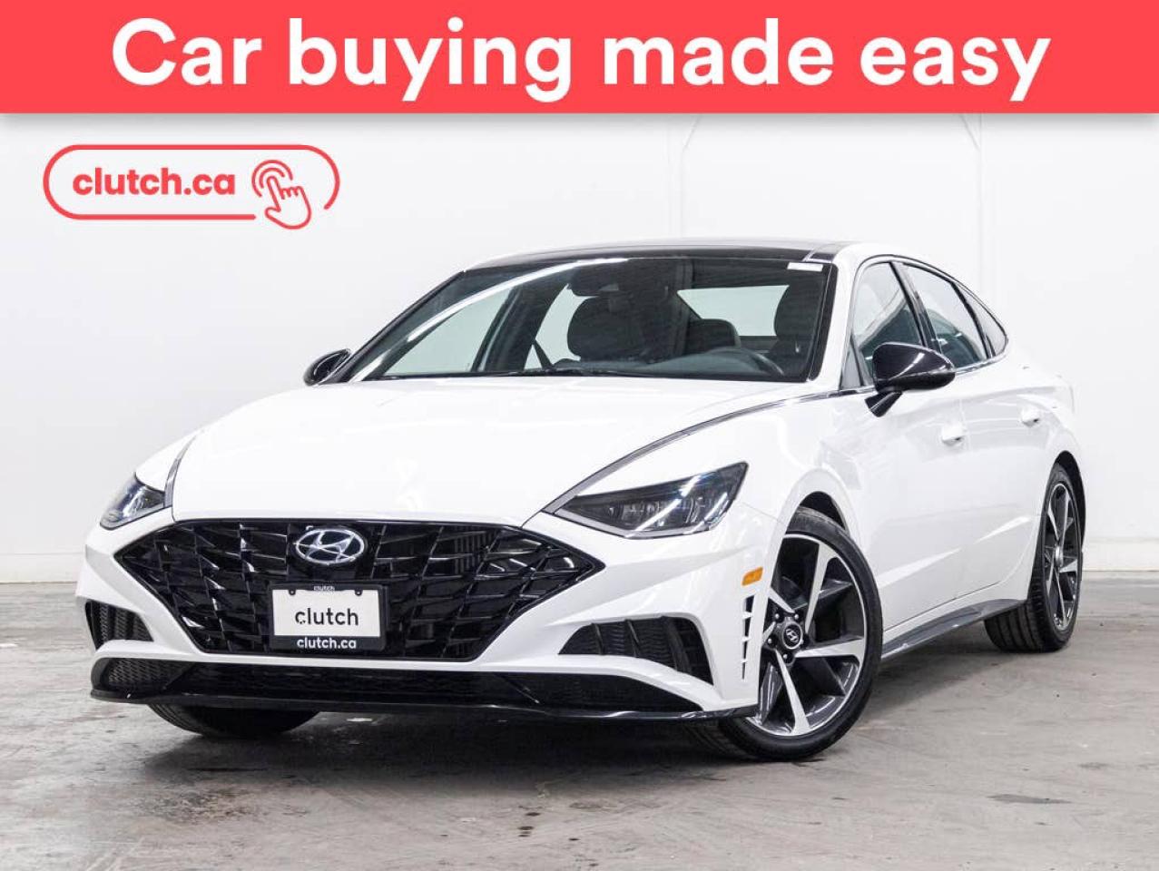 Used 2022 Hyundai Sonata Sport w/ Apple CarPlay & Android Auto, Power Moonroof, Heated Front Seats for sale in Toronto, ON
