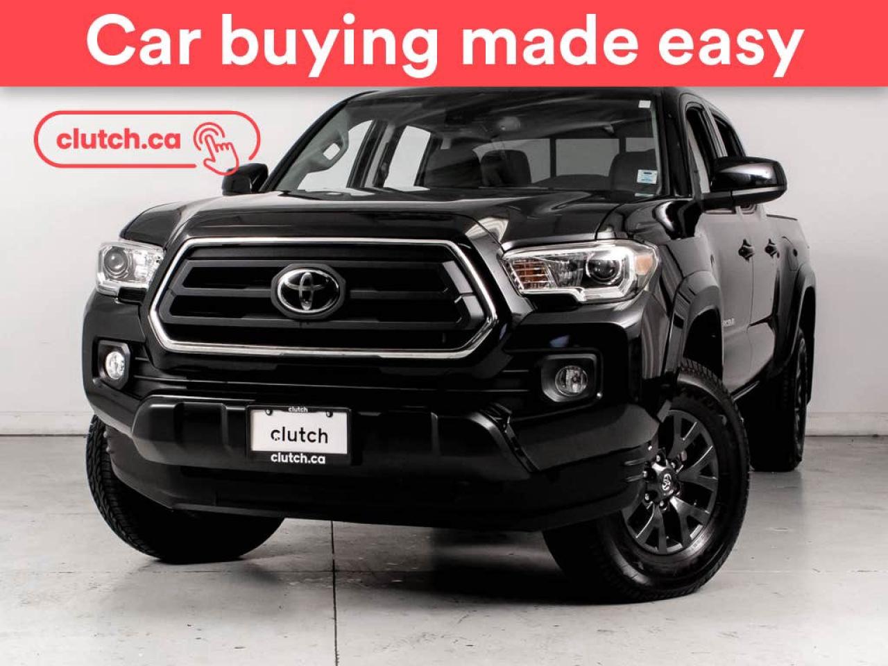 Used 2021 Toyota Tacoma SR5 Double Cab 6 ft 4x4 w/ Rearview Cam, Apple CarPlay, Heated Seats for sale in Bedford, NS