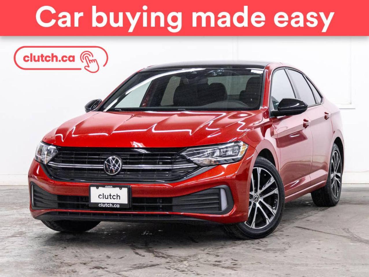 Used 2023 Volkswagen Jetta Comfortline w/ Sport Pkg w/Apple CarPlay & Android Auto, Heated Front Seats, Backup Cam for sale in Toronto, ON