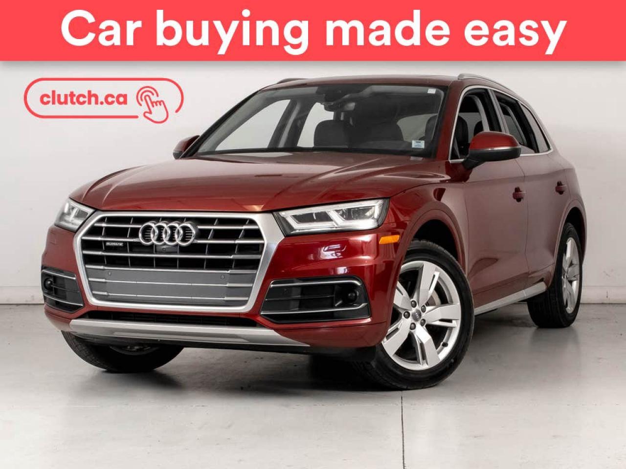 Used 2018 Audi Q5 2.0T Technik w/ Panoramic Sunroof, 360 Camera, Nav for sale in Bedford, NS