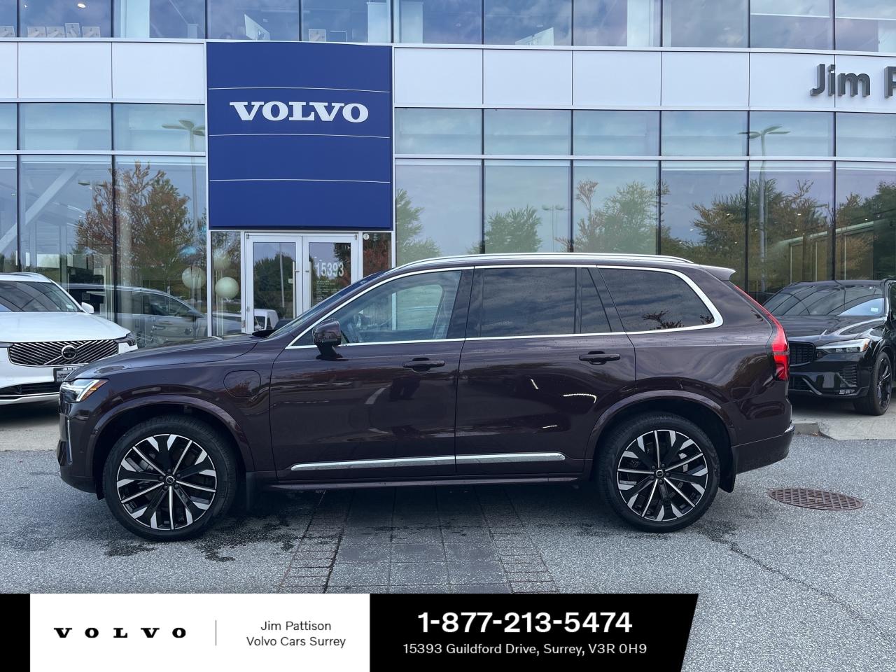 Used 2025 Volvo XC90 Plug-In Hybrid 2025.5T8 AWD Ultra Bright 6-Seater|CAPTAIN CHAIRS! for sale in Surrey, BC