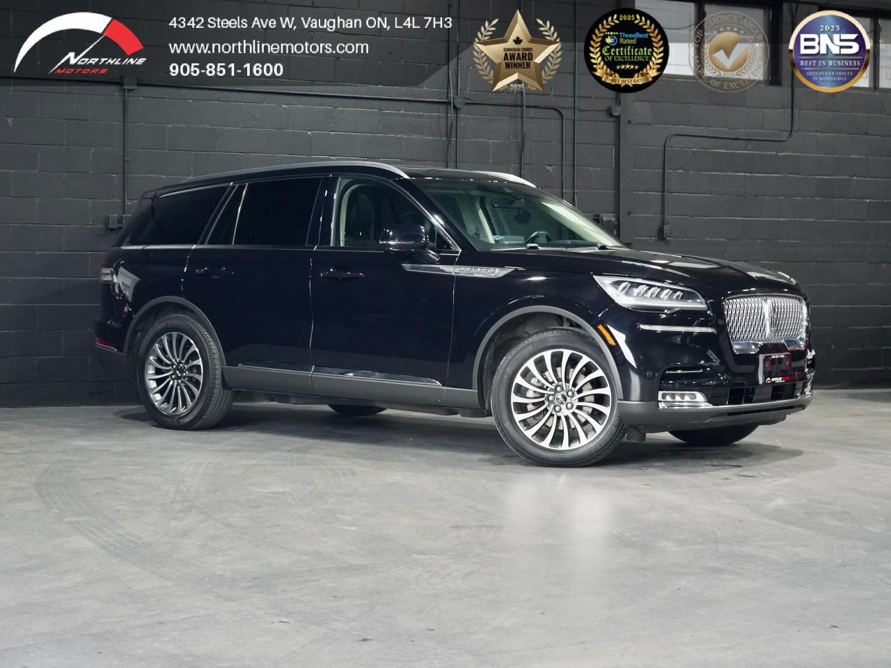 Used 2021 Lincoln Aviator Reserve/360 CAM/PANO/6 PASS/REMOTE START/CARPLAY for sale in Vaughan, ON