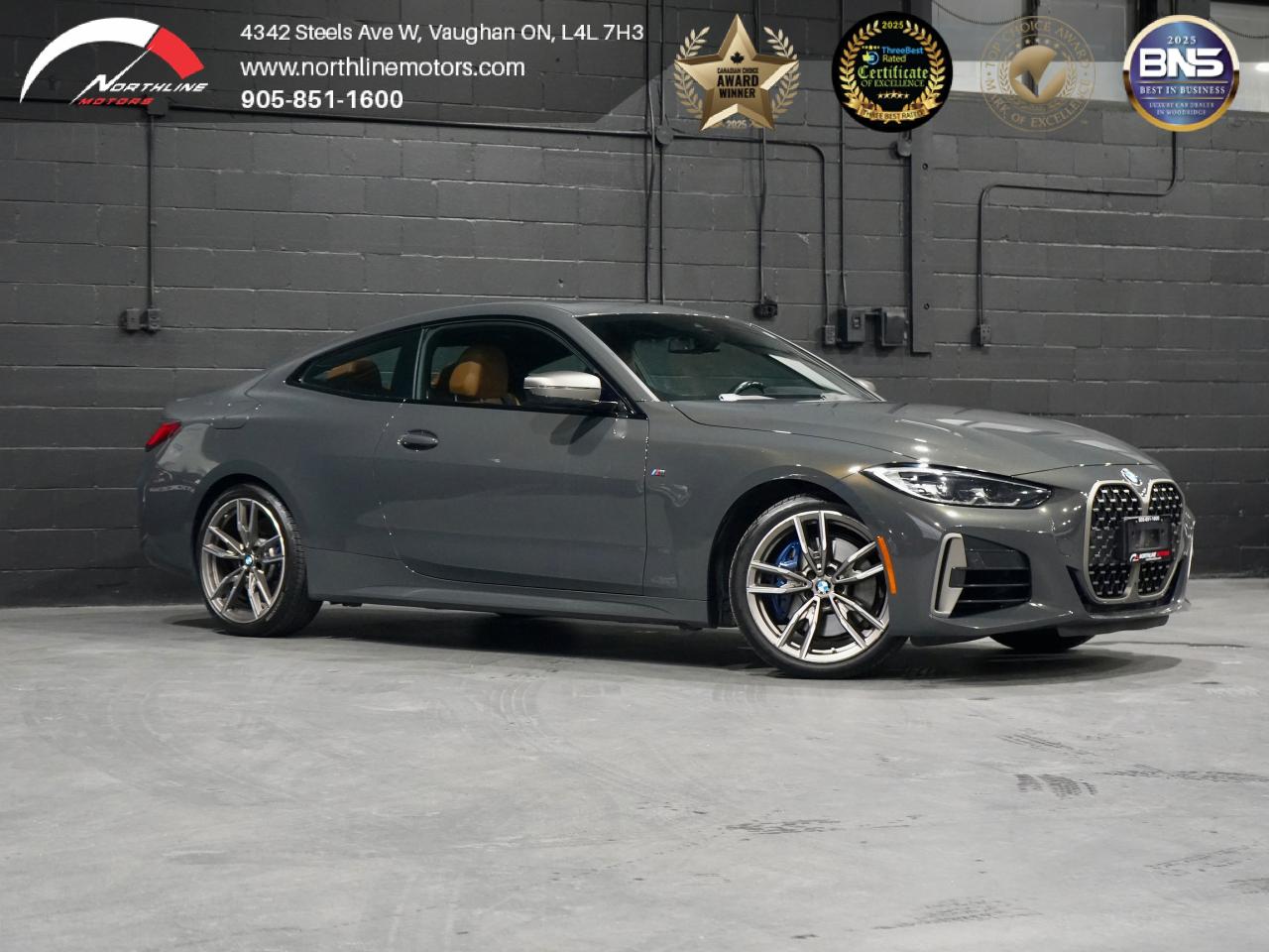 Used 2021 BMW 4 Series M440i xDrive Coupe/no accidents for sale in Vaughan, ON