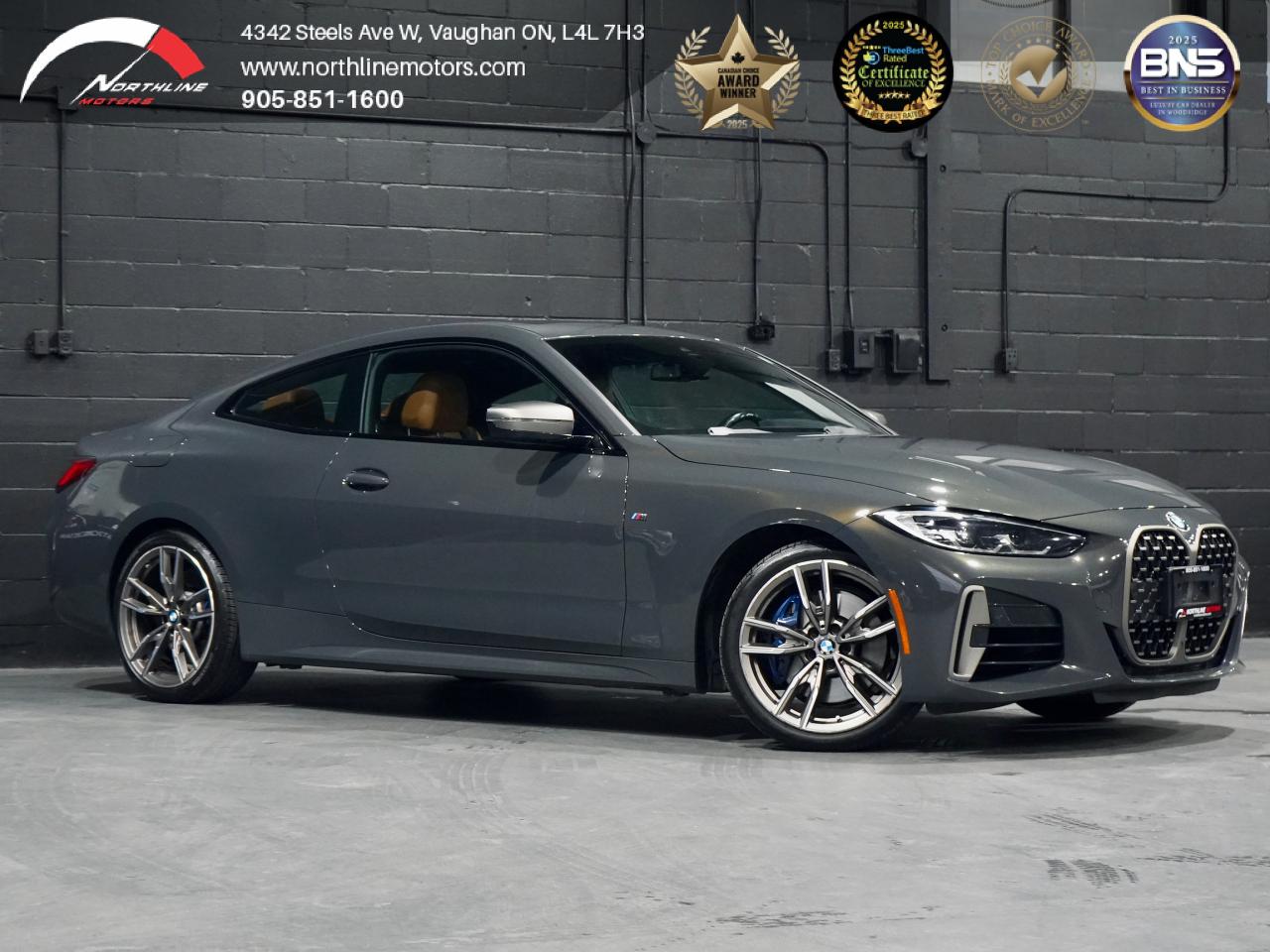 Used 2021 BMW 4 Series M440i/ROOF/HUD/HARMAN K/DRIVE ASSIST/NO ACCIDENTS for sale in Vaughan, ON
