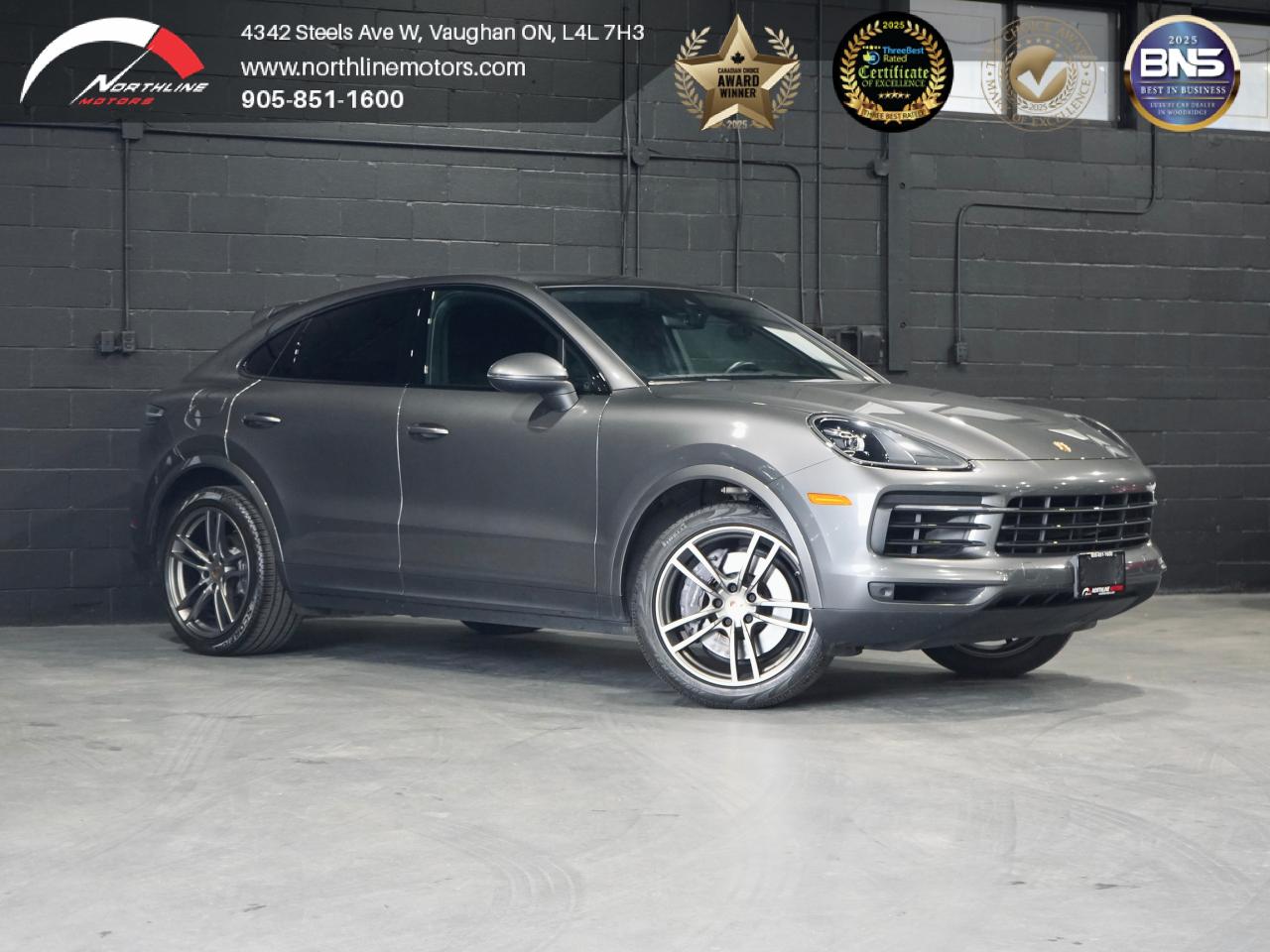 Used 2021 Porsche Cayenne Coupe/PANO/1-OWNER/21 IN RIMS for sale in Vaughan, ON