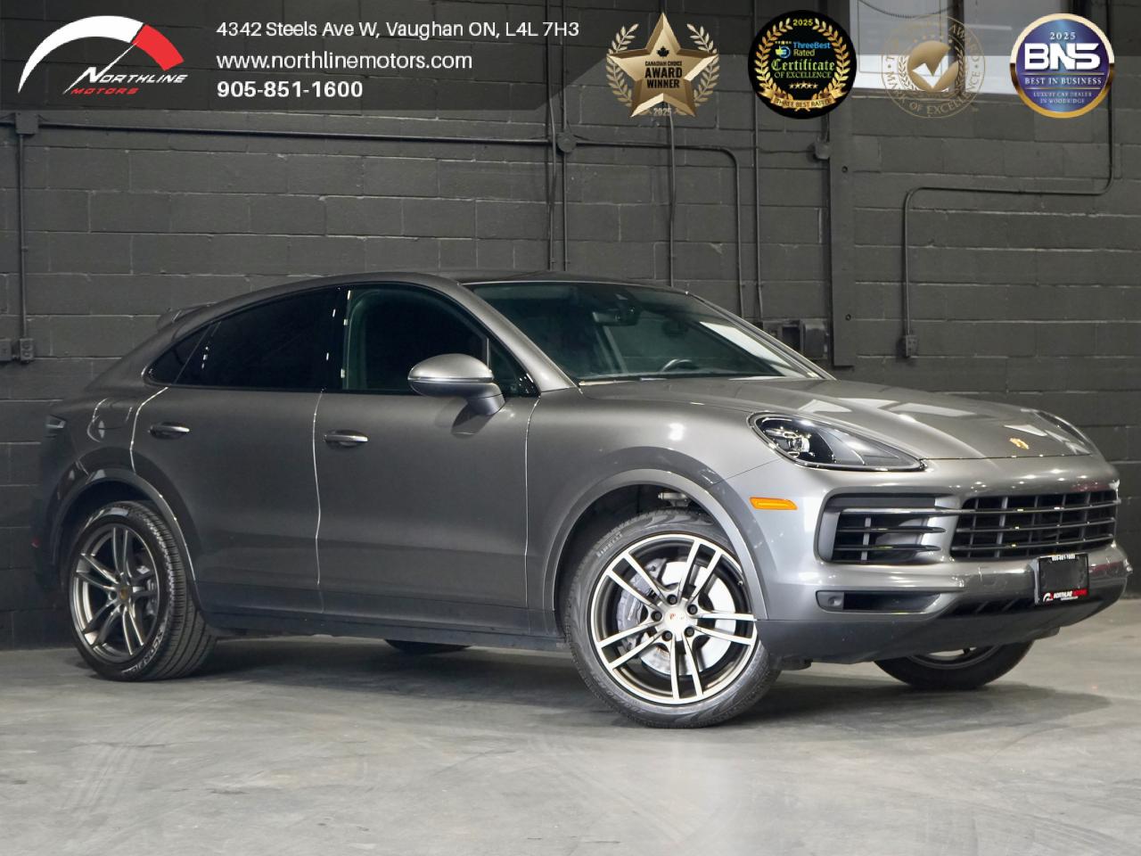 Used 2021 Porsche Cayenne Coupe/PANO/1-OWNER/21 IN RIMS for sale in Vaughan, ON