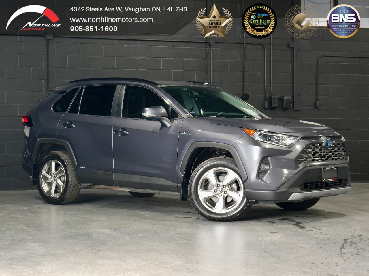 Used 2019 Toyota RAV4 AWD Hybrid Limited for sale in Vaughan, ON