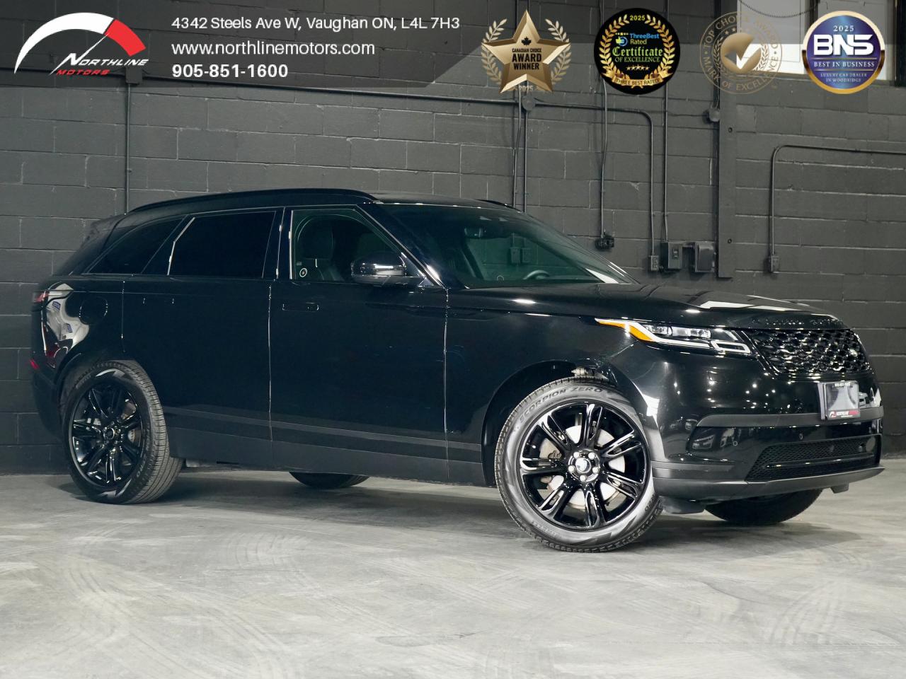 Used 2022 Land Rover Range Rover Velar P250 S/HUD/MERIDIAN/PANO/DRIVER ASSIST/1OWNER for sale in Vaughan, ON
