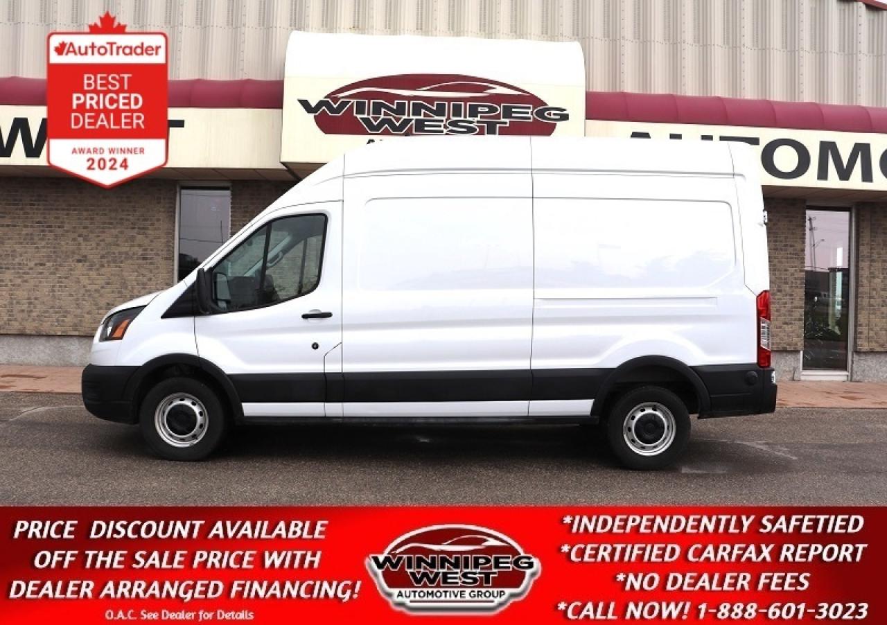Used 2024 Ford Transit Cargo Van FORD 250 TRANSIT 110-INCH HIGH ROOF CARGO VAN!! for sale in Headingley, MB