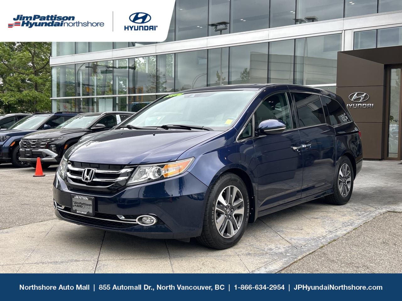 Used 2015 Honda Odyssey Touring Nav & Service Records! for sale in North Vancouver, BC