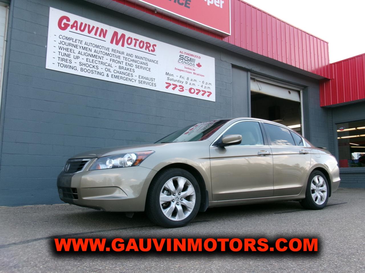 Used 2010 Honda Accord Sedan 4dr I4 Auto EX-L for sale in Swift Current, SK