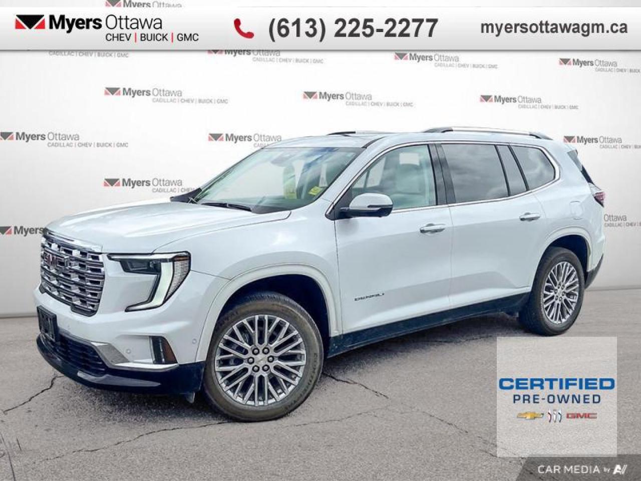 Used 2025 GMC Acadia Denali  DENALI, SUPER CRUISE, LOADED for sale in Ottawa, ON