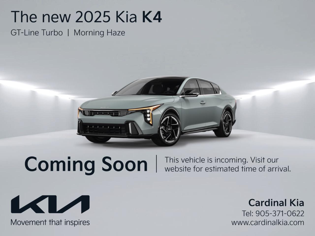 New 2025 Kia K4 GT-LINE TURBO for sale in Niagara Falls, ON