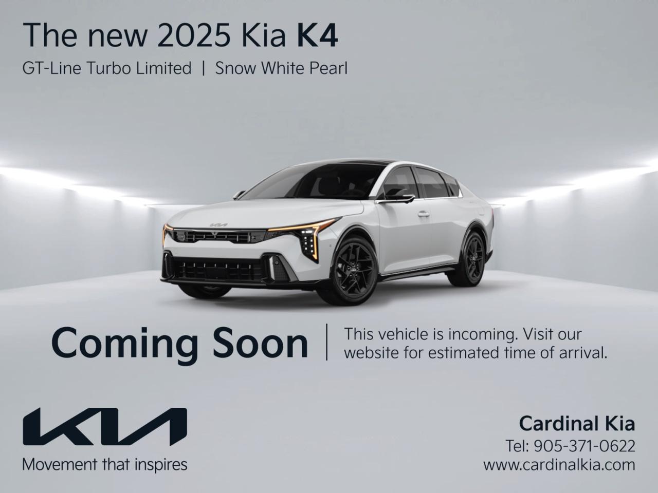 New 2025 Kia K4 GT-Line Turbo Limited for sale in Niagara Falls, ON